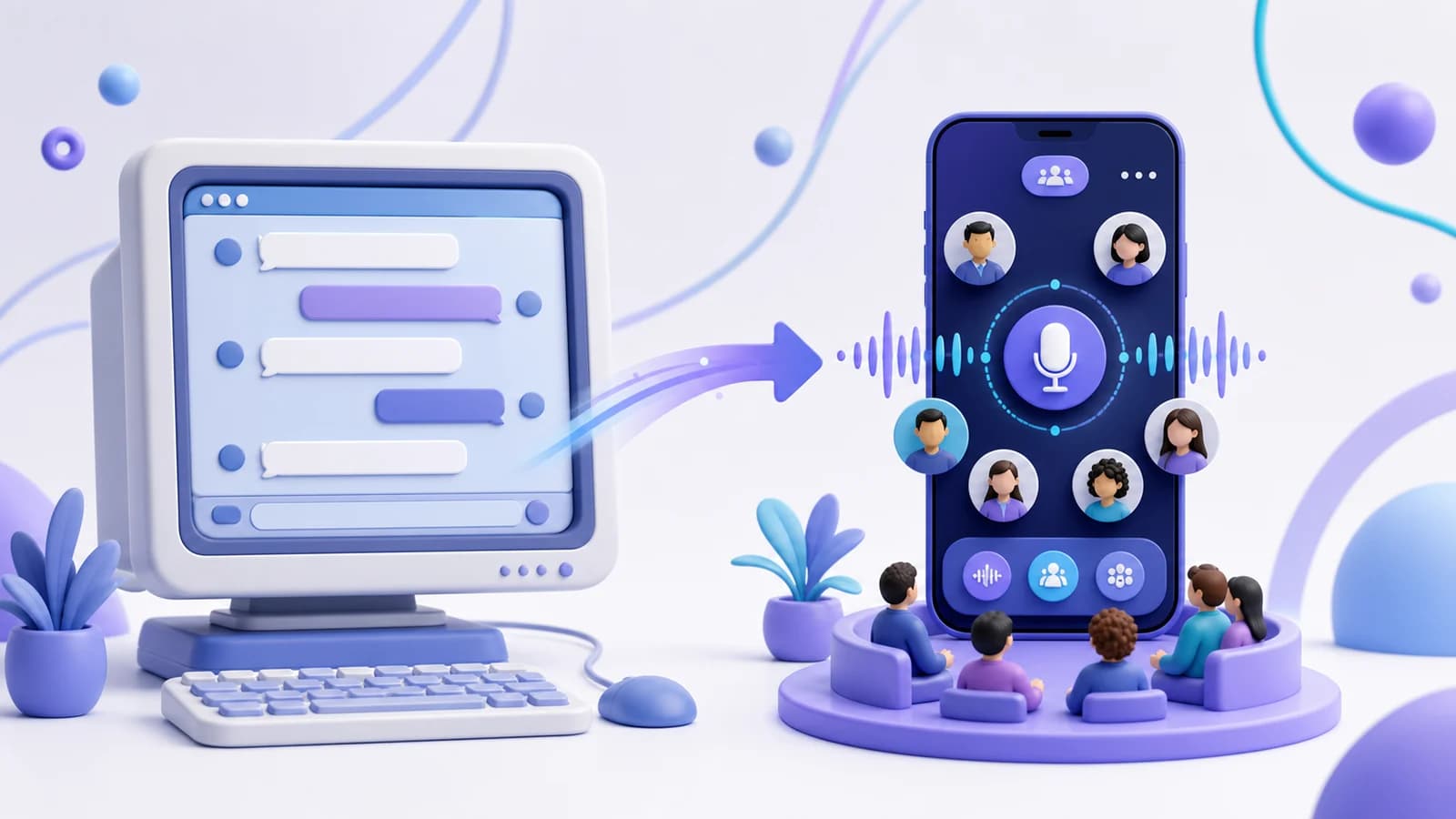 مقایسه چتروم فارسی قدیمی با اپ چت و روم صوتی جدید